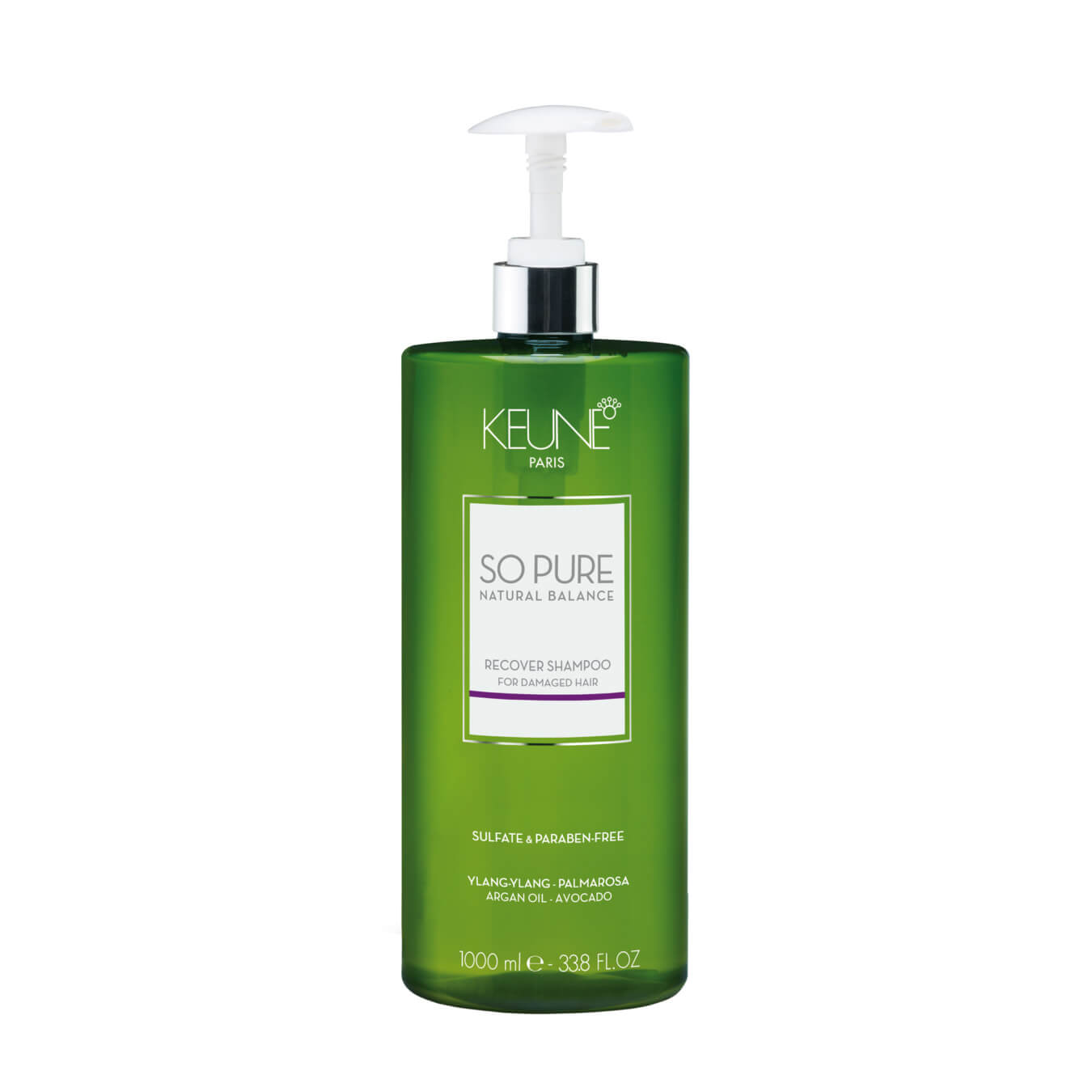 keune so pure recover shampoo 1000ml 8718734855613