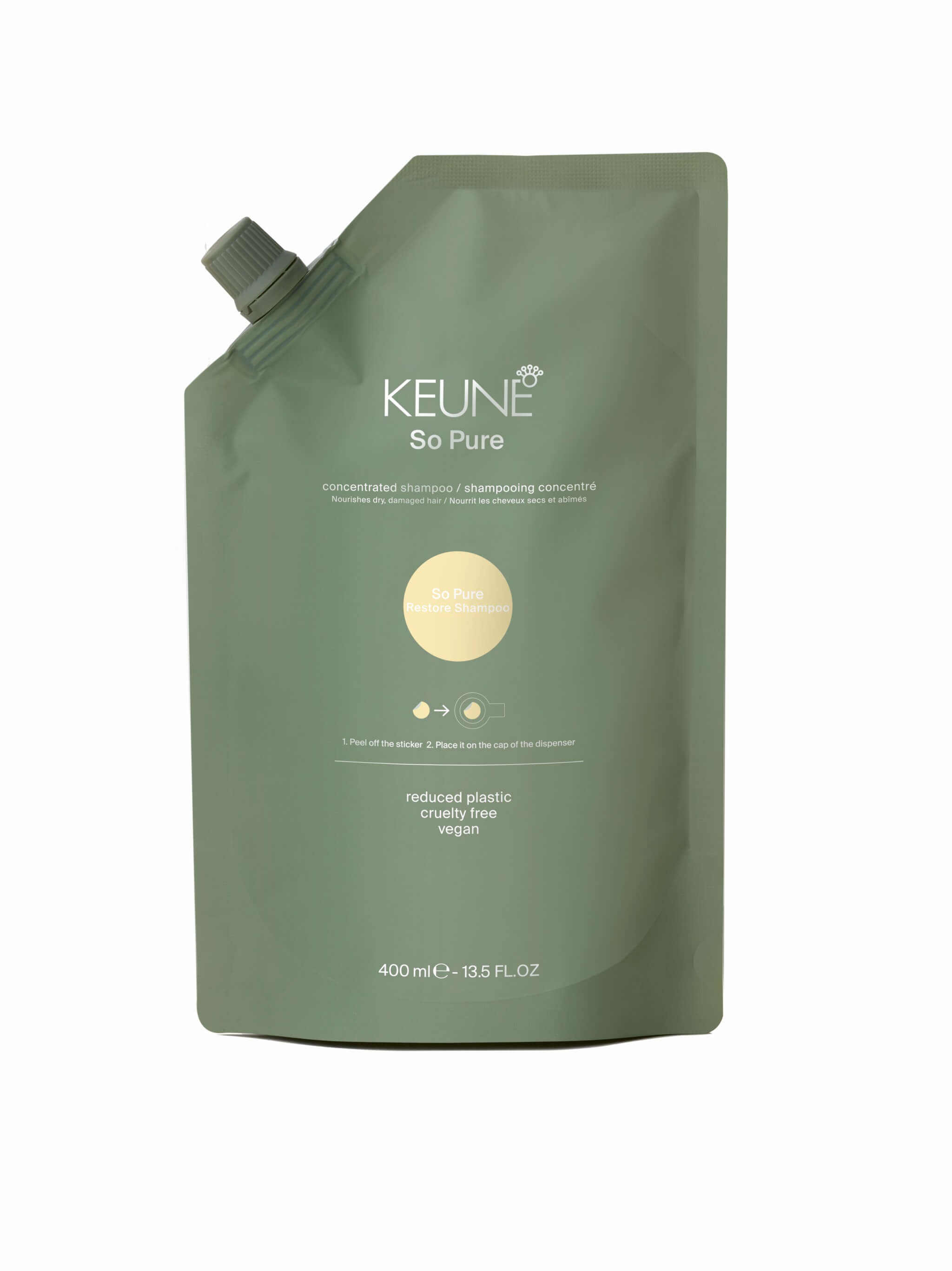 Keune So Pure Restore Shampoo 1000ml Verzacht & Hydrateert